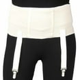 thumbnail image 1 of Truform Heavy Weight Garter Belt, White, Medium-Large, 1 of 6
