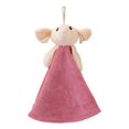 thumbnail image 2 of Sunsanly Hand Bath Towel Kitchen Towels Dish Cloth Soft Microfiber Coral Velvet Fleece Child Hand Towel - Hanging Loop - Machine Wash Ultra Absorbent Fast Drying(Cartoon Rabbit), 2 of 7
