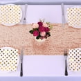 thumbnail image 4 of Glitz Wedding Sequin Table Runner Cloth 108in for Party Banquet, 4 of 6