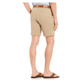 thumbnail image 2 of Cremieux, Carson Flat-Front Solid Twill Comfort Stretch Shorts, Tan, 36, 2 of 2