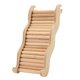thumbnail image 2 of Escalera de madera ondulada para hámster, suave y divertida, portátil, ideal como regalo para mascotas, animales pequeños, ratones, cangrejos ermitaño, 2 of 9