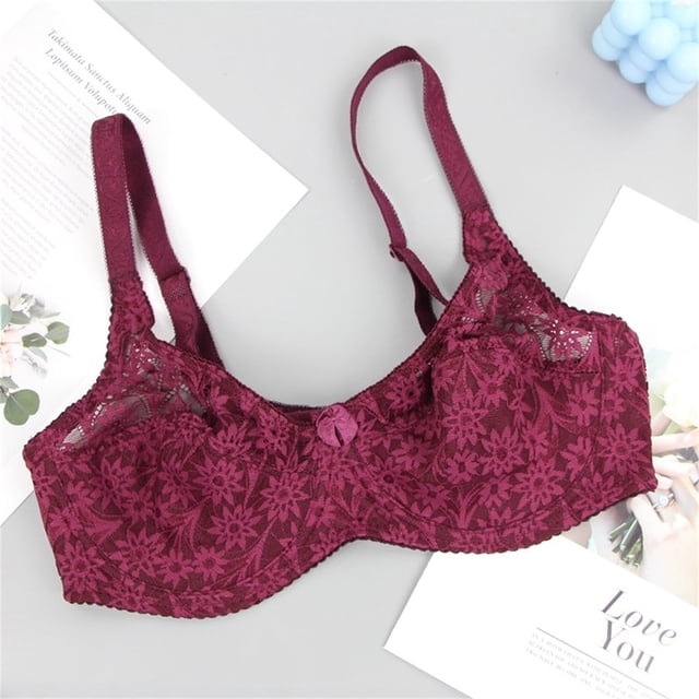 Plus Size Bras Bralette Crop Top Underwear Strapless Lace Lingerie