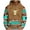 Khaki, variant on Fashion Ethnic Style Print Hooded Sweatshirts for Men Vintage Aztec Pattern Graphic Long Sleeve Casual Drawstring Hoodie Tops Trendy Cozy Outwear Coat with Pocket Khaki XXL