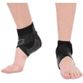 thumbnail image 1 of 2 Pack Attelle de Cheville Respirante Compression Ajustable Stabilisateur Rigide Court Immobilisateur de Cheville Protecteur de Pied pour Basketball Course Entorse de Cheville (2 Pack(Pieds Gauche et Droit), m), 1 of 4