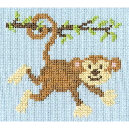 Bothy Threads Monkey Mayhem Counted Cross-Stitch Kit
