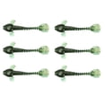 thumbnail image 2 of Señuelos de pesca blandos de , 6 uds., cebos de pesca realistas de colores , 9cm/3,5 pulgadas Verde Cola Simulación de cebo suave, 2 of 8
