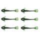 thumbnail image 2 of 6pcs Señuelos de Pesca Simulación de cebo suave 9cm para Pulpos y Sepias Pesca en Artificiales Articulos de Pesca Verde, 2 of 9