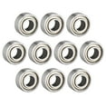 thumbnail image 1 of Unique Bargains Roulement à Billes à Gorge Profonde 683ZZ à Double Écran, Roulements en Acier au Carbone 3 mm x 7 mm x 3 mm, 10 Pcs, 1 of 6