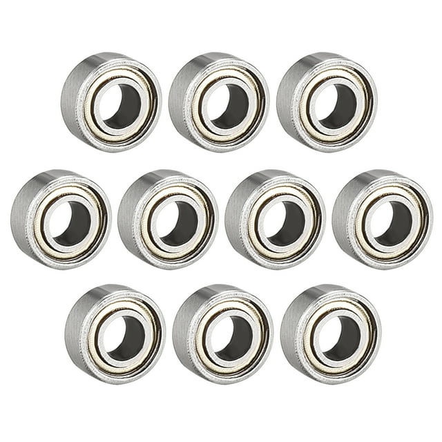 Unique Bargains Roulement à Billes Rainure Profonde 683ZZ Double Blindage, Roulements en Acier au Carbone 3mm x 7mm x 3mm, 10 Pcs