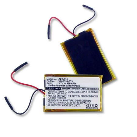 MICROSOFT ZX-6000 LI-POL 350mAh Cordless Battery price history on PriceWatchPro