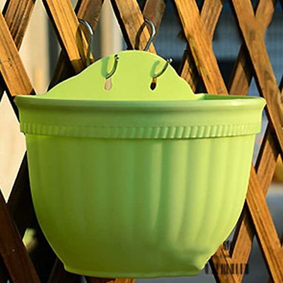 Wall Hanging Planters Plant Holders Hanging Pots for Plants Home Garden Porch Balcony Kitchen Wall Decoration Resin Container Gardening Indoor or Outd