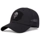 thumbnail image 2 of Gorras de béisbol transpirables con bordado de calavera Unisex, sombrero informal ajustable para exteriores, protector solar, primavera y otoño, 2 of 4