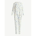 thumbnail image 5 of Joyspun Women's Hanukkah Long Sleeve Top and Jogger Pants Pajama Set, 2-Piece, Sizes XS-3X, 5 of 5