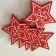 thumbnail image 4 of Injueey 10 Uds Año Nuevo árbol De Navidad De Natural adorno colgantes De regalos alces decoración De Navidad Adornos De Navidad Kits de decoración para fiestas No.10 Injueey JR0959-10, 4 of 5