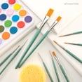 thumbnail image 3 of Royal & Langnickel - 10pc Gold Taklon Detail Variety Artist Paint Brushes | RSET-9155 |, 3 of 8