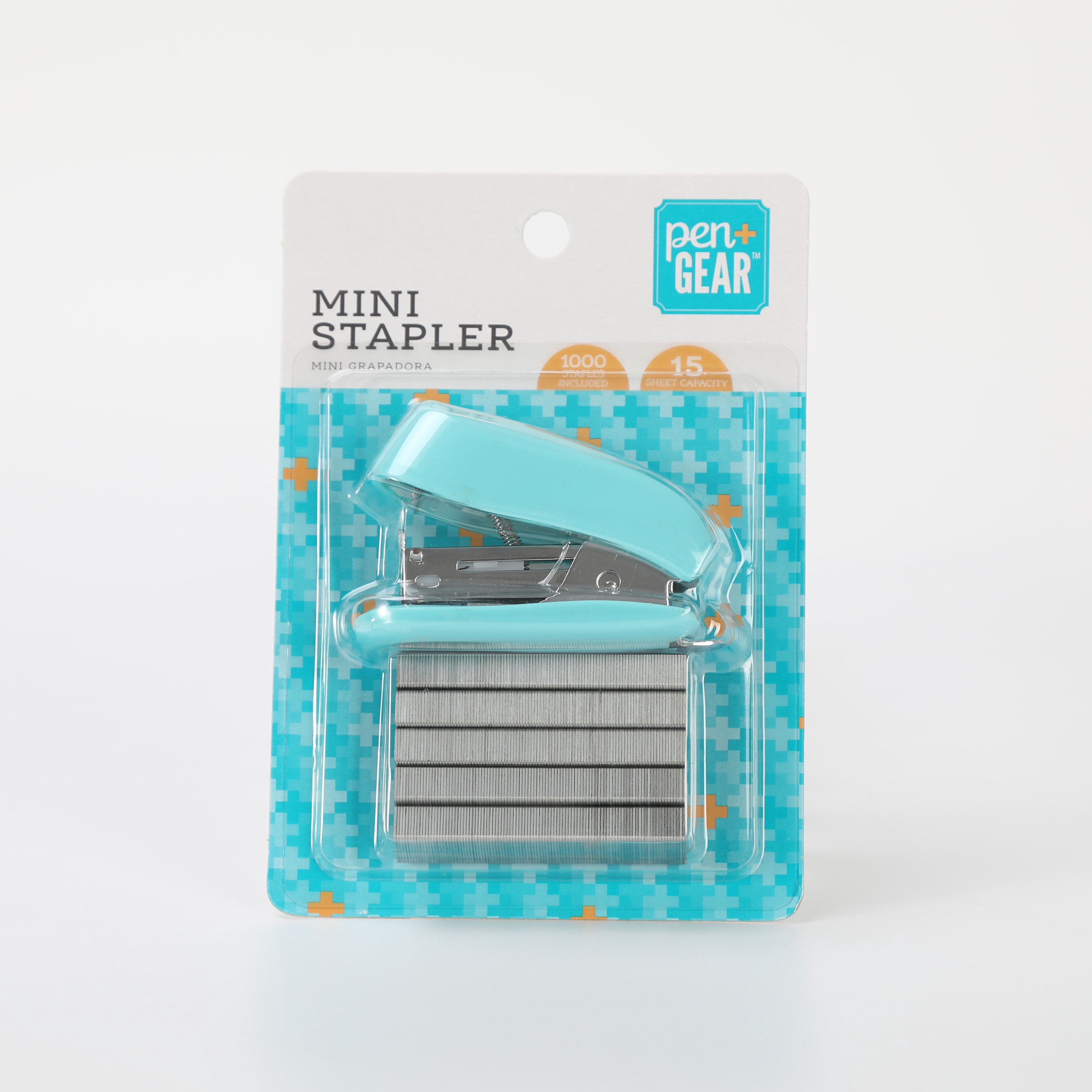 Pen + Gear Mini Stapler, Light Green Color, 1 Count
