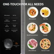 Toshiba 1 cu ft Countertop Microwave Ovens in Silver