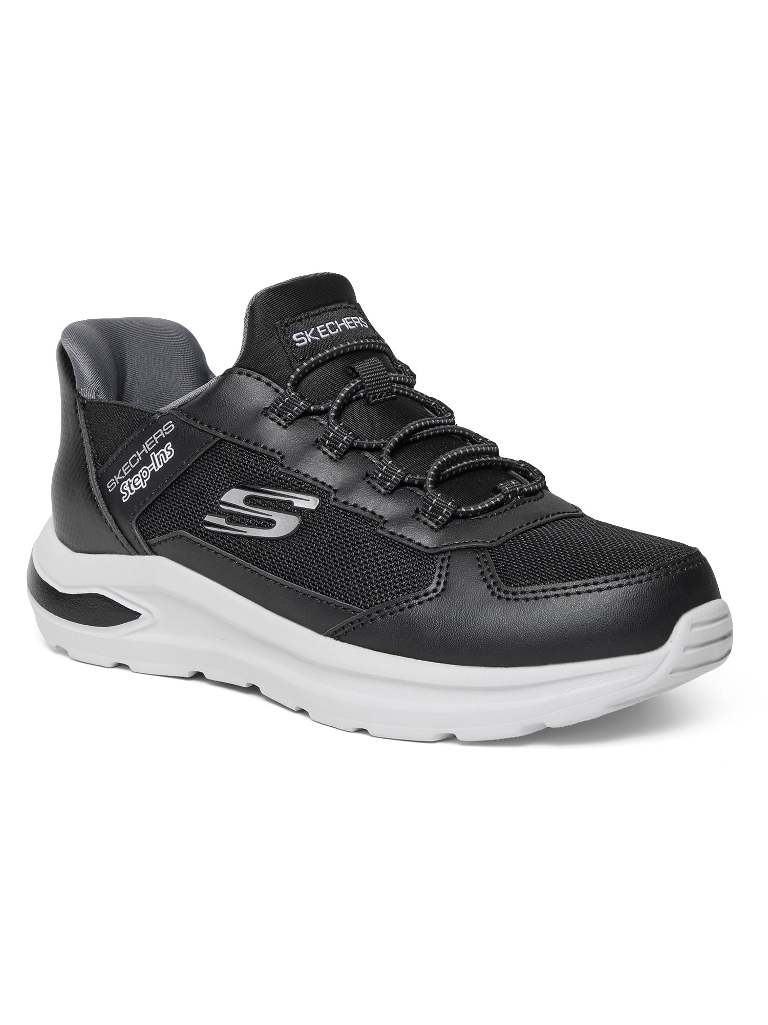Skechers Boys Hands Free Step-Ins Rapid-Sprint Slip-On Sneakers