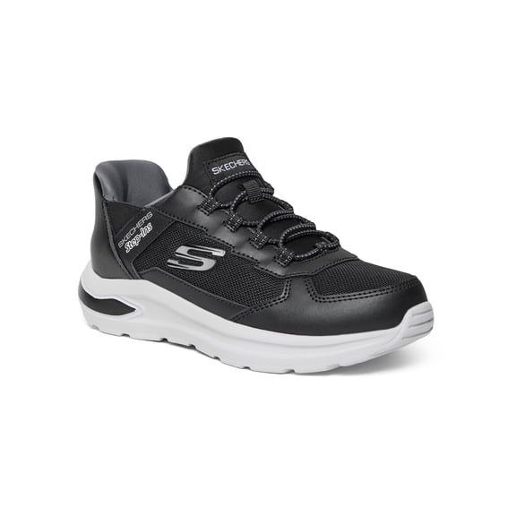 Skechers Boys Hands Free Step-Ins Rapid-Sprint Slip-On Sneakers