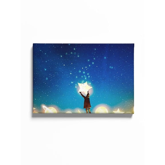 Person Holdnig A Star 20x30 Canvas -Image by Shutterstock,
