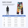 thumbnail image 4 of Balery World Map Guitar Illustration Pantalones de pijama para hombre, pijama ultraligero, pantalón de descanso-XX-Large, 4 of 6