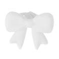 thumbnail image 3 of 2pcs Silicone Bow Headphone Accessory, Cute Earphone Decor Clip Attachment, Coquettish Headphone Bow Decoration, Universal Earphone Accessory Set, Stylish Headphone Decor Piece, 2.3*1.1in, White, 3 of 5
