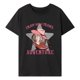 thumbnail image 1 of Camiseta para mujer Clásico Ajuste regular Cuello redondo Trajes Ropa Casual Cuello redondo SG, 1 of 8