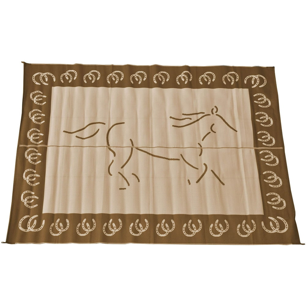 Patio Mats Running Horse Patio Mat