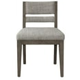 thumbnail image 1 of Home Fare Slat Back Upholstered Side Dining Chair in Coconut Brown, 1 of 7