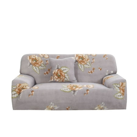 Unique Bargains Floral Sofa Cover Stretch Thick Slipcover Couch