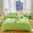 thumbnail image 3 of Pastel Brown Lime Green Googly Eyes Bedding Sets, 3 of 10