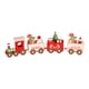 thumbnail image 1 of Adorno de tren de madera de Navidad, decoración navideña, decoración de mesa de tren, regalo, conjunto de decoración para fiesta, hogar, tienda, 1 of 9