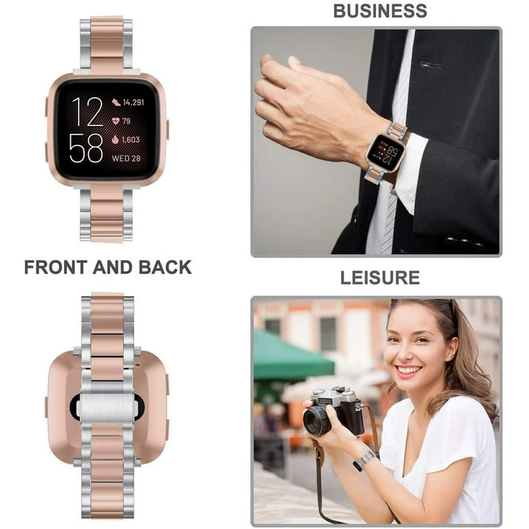 Fitbit versa 2 copper rose strap sale