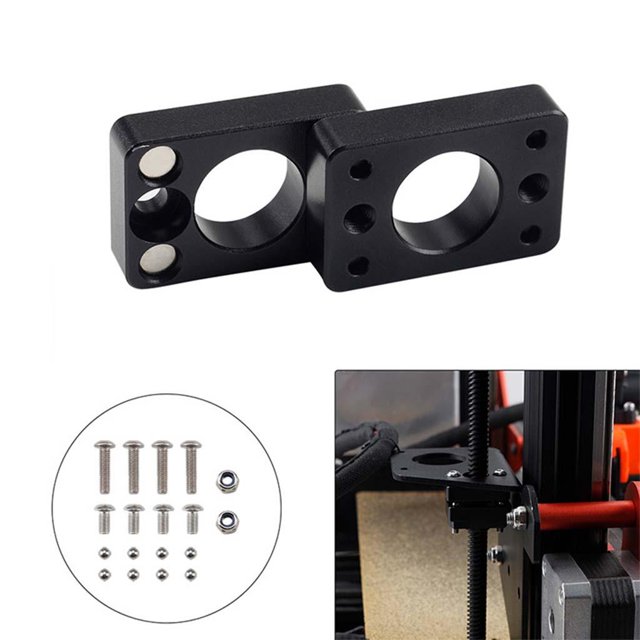 Soporte de montaje de motor a , licencia fija de accesorios de repuesto de eje Z adecuada para impresora 3D, para suministros Hugo Placa de montaje paso a paso