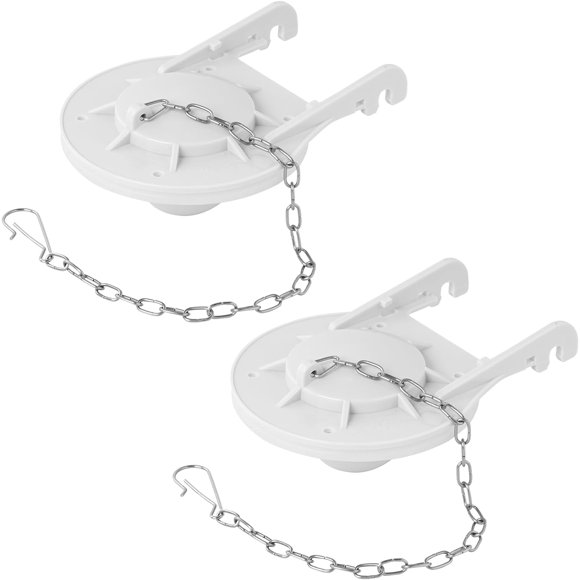 2 Pack Toilet Flapper Replacement Compatible with American Standard 738920-0070A 3-Inch Flapper Assembly, Flapper Replacement Water Saving, High Performance, Easy to Install