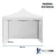 thumbnail image 4 of Carpa 3 x 3 Metros Toldo Lona Impermeable Plegable Para Jardin Color Blanco Practiksa  Carpa con Pared, 4 of 5