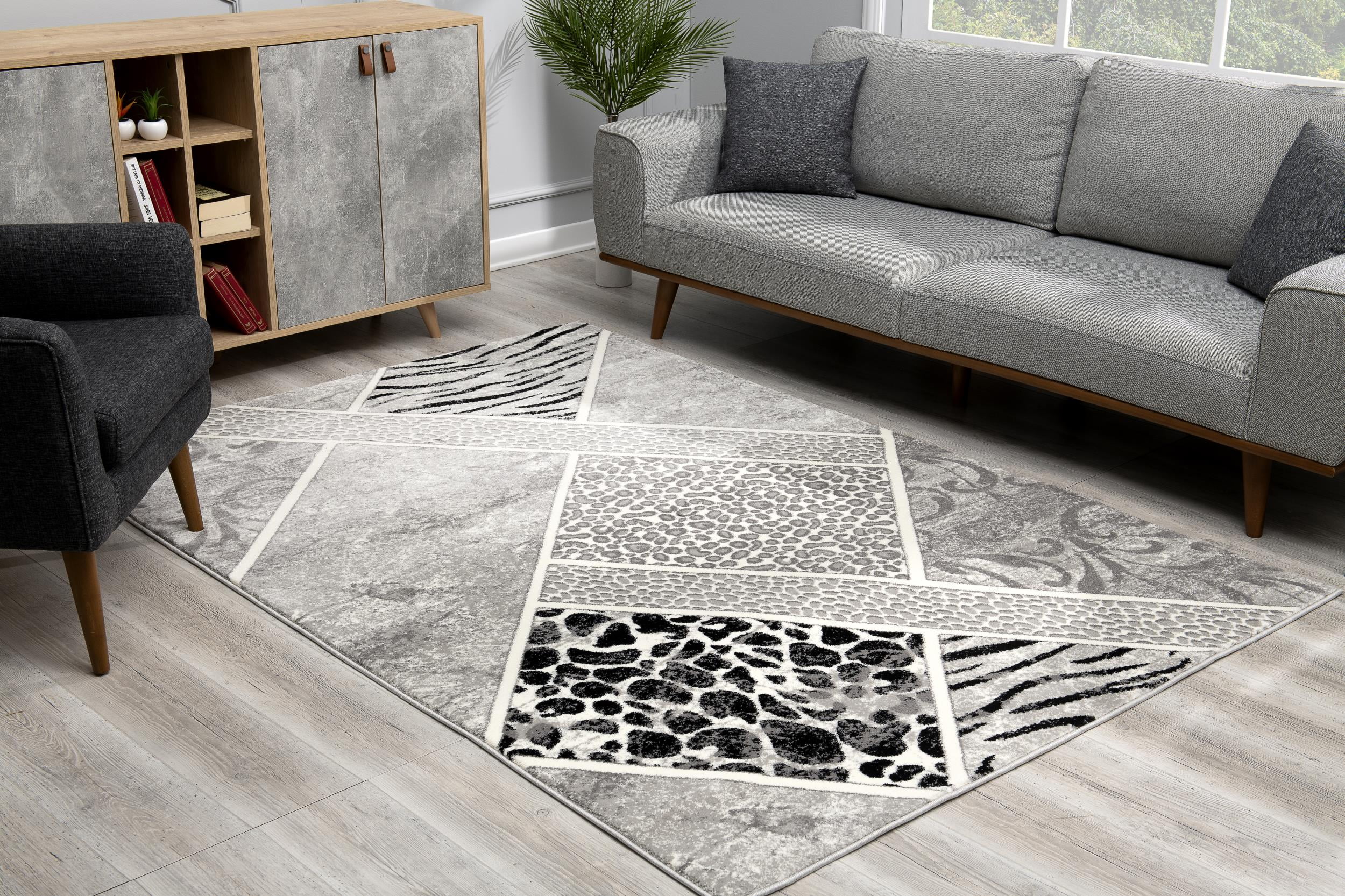 Rug Branch Modern Geometric Doormat Area Rug