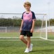 thumbnail image 2 of Odeerbi Niños Niñas Atlético Deportes Set Rápido Seco Respirable Mesh Fútbol Fútbol Uniforme de Entrenamiento Para 1-14 Años, 2 of 8