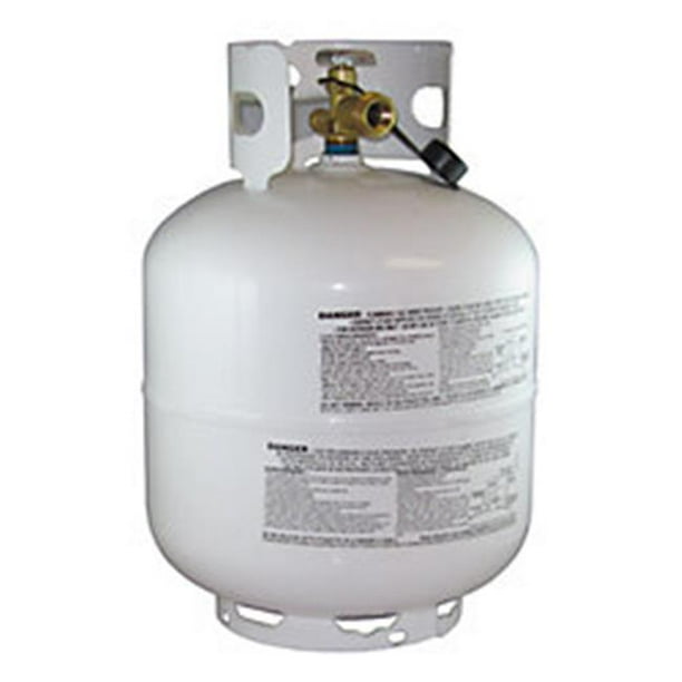 MANCHESTER 10504TC101 Propane Tank 20 Pound Capacity White Steel