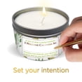 thumbnail image 7 of SAGE + Cedarwood Aromatherapy Candle for House Energy Cleansing and Stress Relief, Banishes Negative Energy I Purification and Chakra Healing - Natural Soy Wax Tin Candle for Aromatherapy, 7 of 7