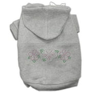 Pet, Dog Cat Hoodie Rhinestone, "Tropical Flower"