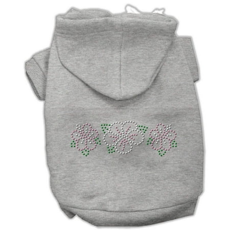 Pet, Dog Cat Hoodie Rhinestone, "Tropical Flower"