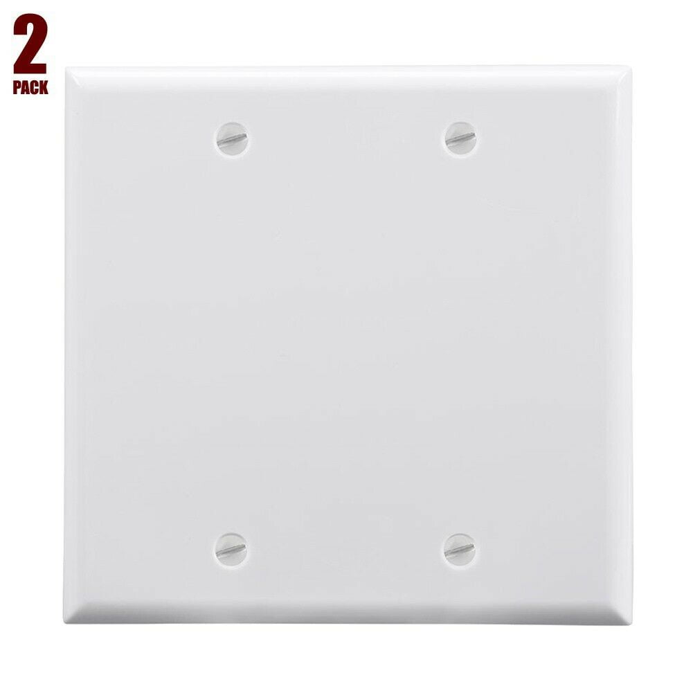 steel decora duplex receptacle cover wall plate