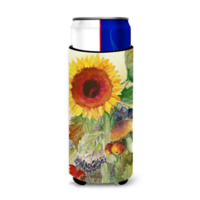 Koozies para latas delgadas Michelob Ultra multicolor Caroline's Treasures Maureen Benfield BMBO0698MUK