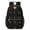 Sun and Planet, variant on Sun and Triangle Gothic Pattern 17" School Backpacks for Teens,Waterproof Oxford Fabric,S-Shape Padded Straps for School,Travel,Hiking,Camping