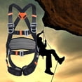 thumbnail image 4 of Arnés de escalada Sunnimix Seguridad Escalada de árboles Espeleología Negro, 4 of 8