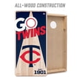 thumbnail image 3 of YouTheFan MLB Minnesota Twins 2' x 4' Cornhole Game, 3 of 6