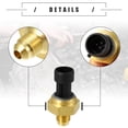 thumbnail image 6 of Engine Oil Pressure Sensor for Ford F-250 Super Duty 8 Cyl 6.0L Diesel Metal 5C3Z-9J460-A Black Brass Tone, 6 of 7