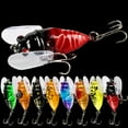 thumbnail image 2 of 2PC Fishing Lures Jigs Insect 5cm/6g Minnow Small Minnow Plastic Fishing Gear Fake Fish Bait Fishing Supplies, 2 of 9