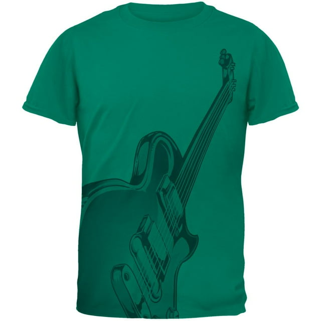 T-shirt pour Homme Drôle de Guitare à Air Électrique